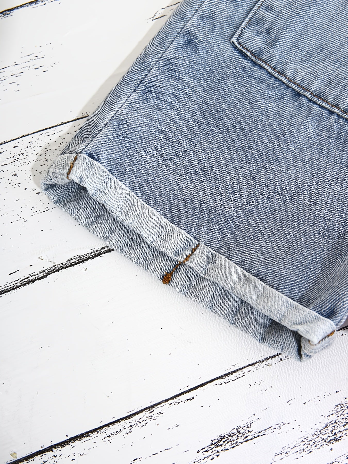 Girls Short Denim Overalls & T-Shirt Set