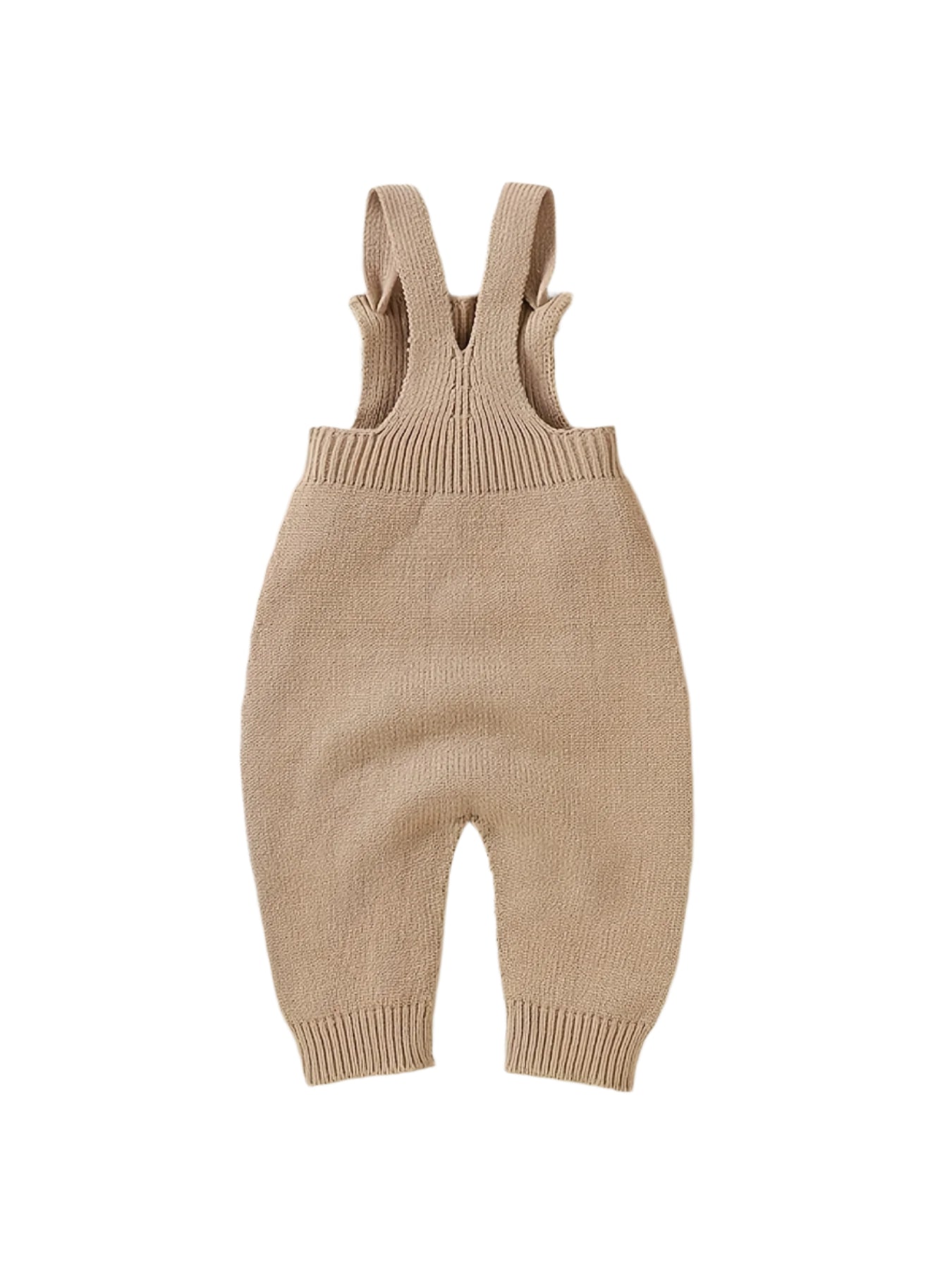 Knit Suspender Romper