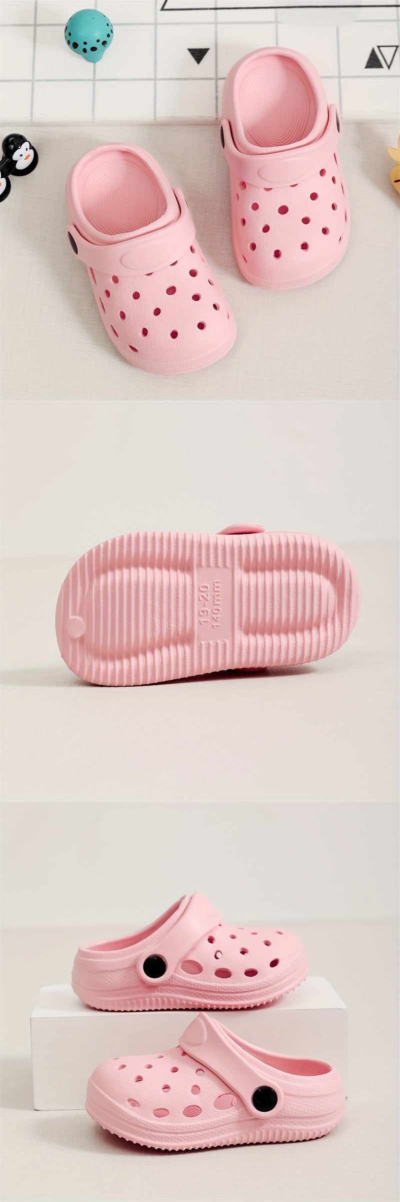 Kids' Breathable EVA Clogs