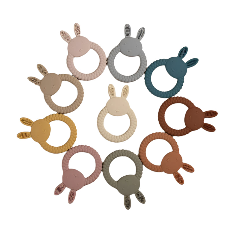 Silicone Bunny Teether