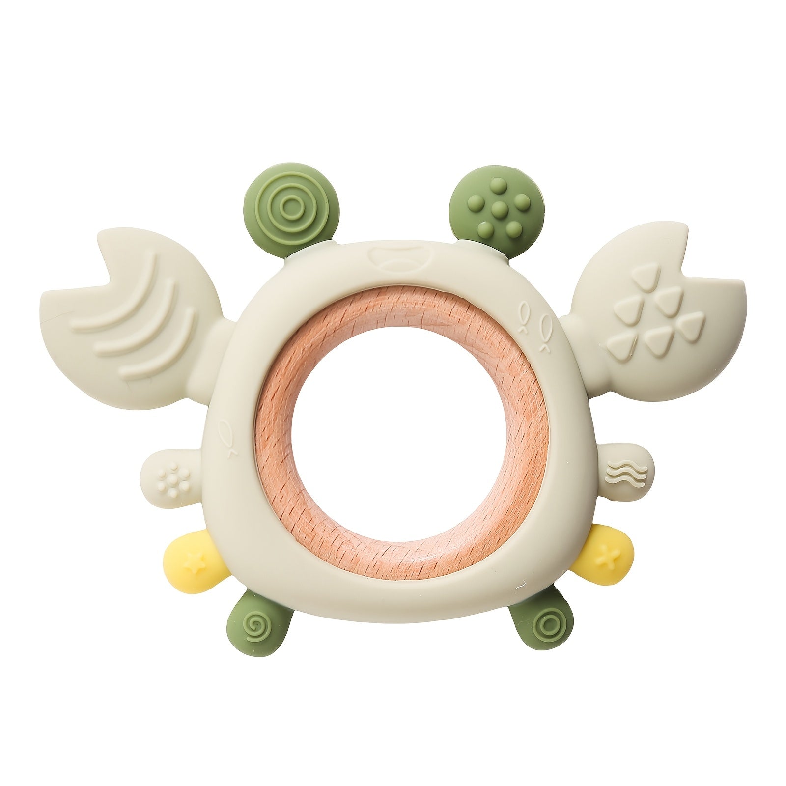Silicone Baby Teething Crab Toy