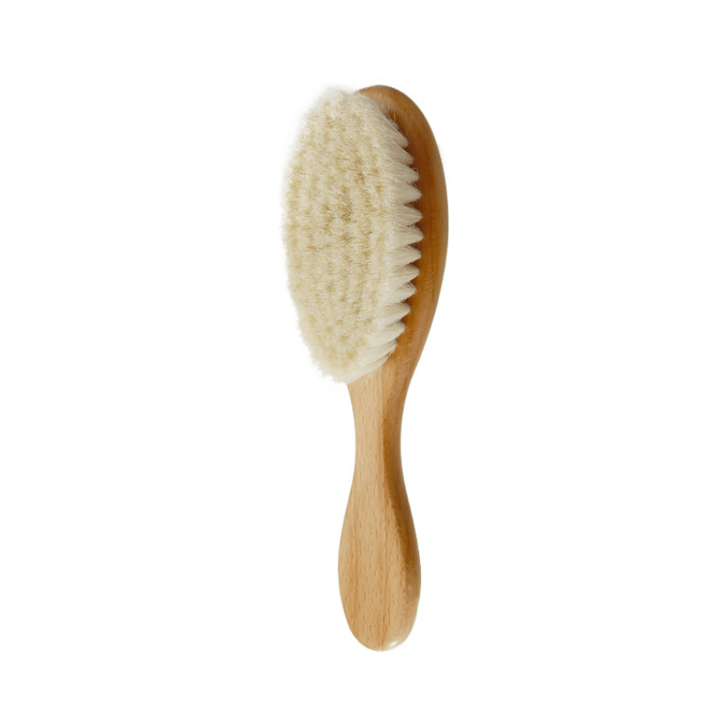 Wooden Baby Hair Brush & Comb Set