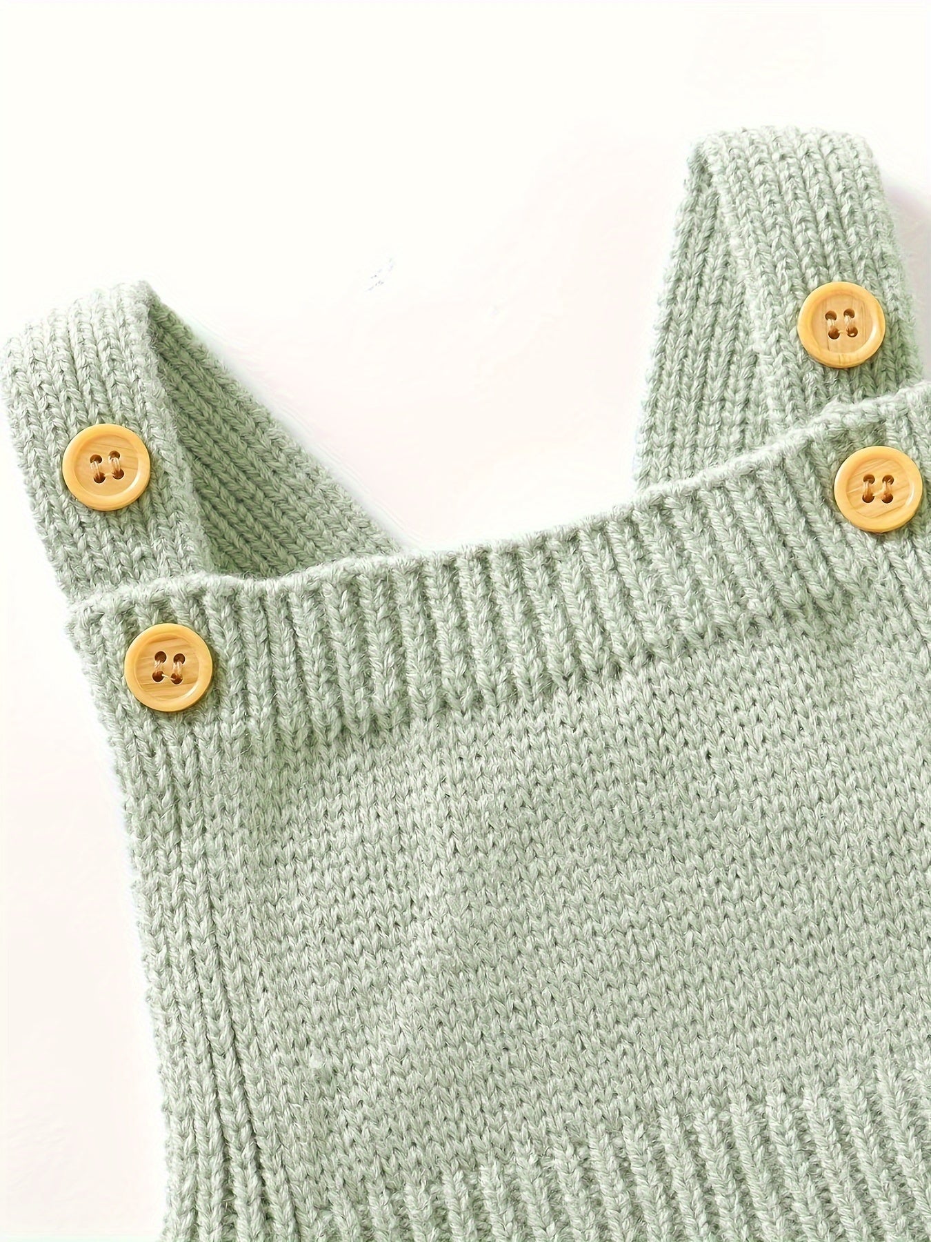 Knit Suspender Onesie & Hat Set