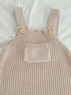 100% Cotton Knit Overalls