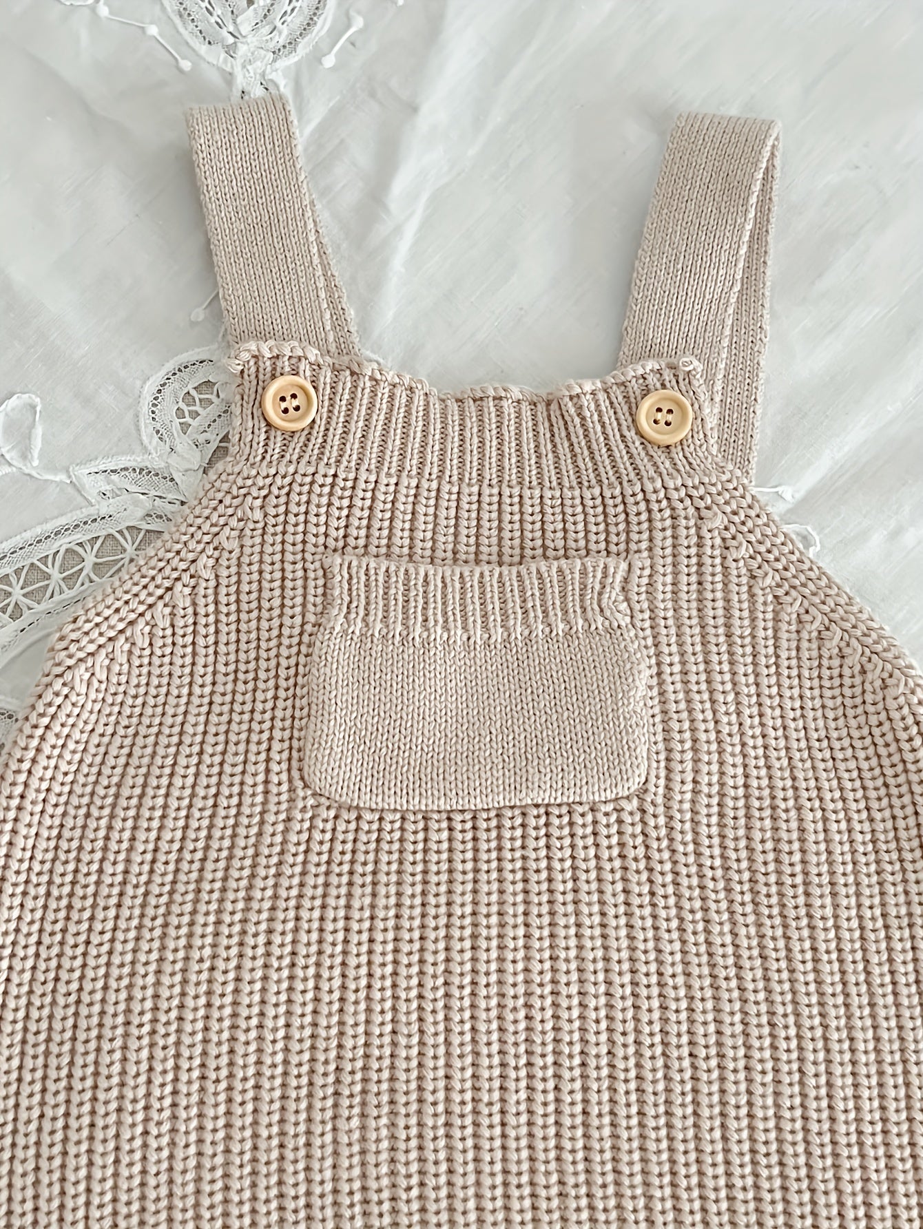 100% Cotton Knit Overalls