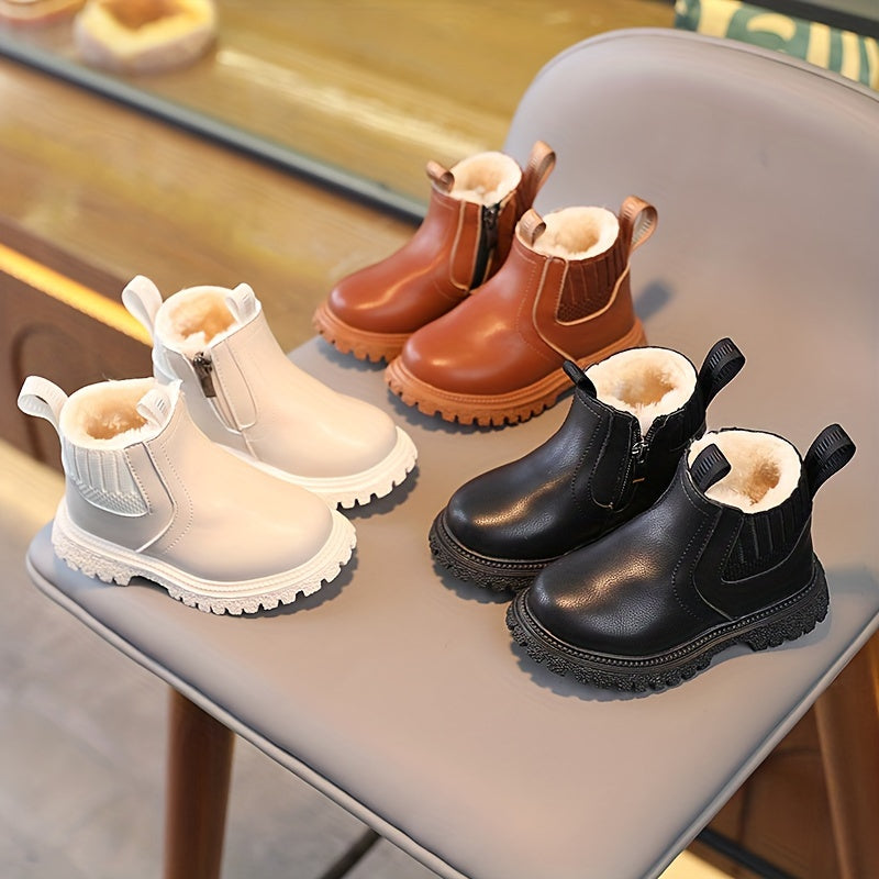 Fleece Lined Ankle Boots