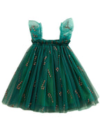 Sleeveless Christmas Tutu - Green