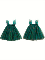 Sleeveless Christmas Tutu - Green