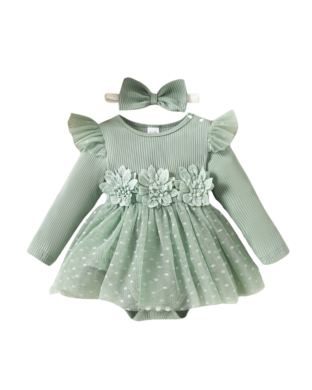 Blossom Beauty Dress Romper and Headband