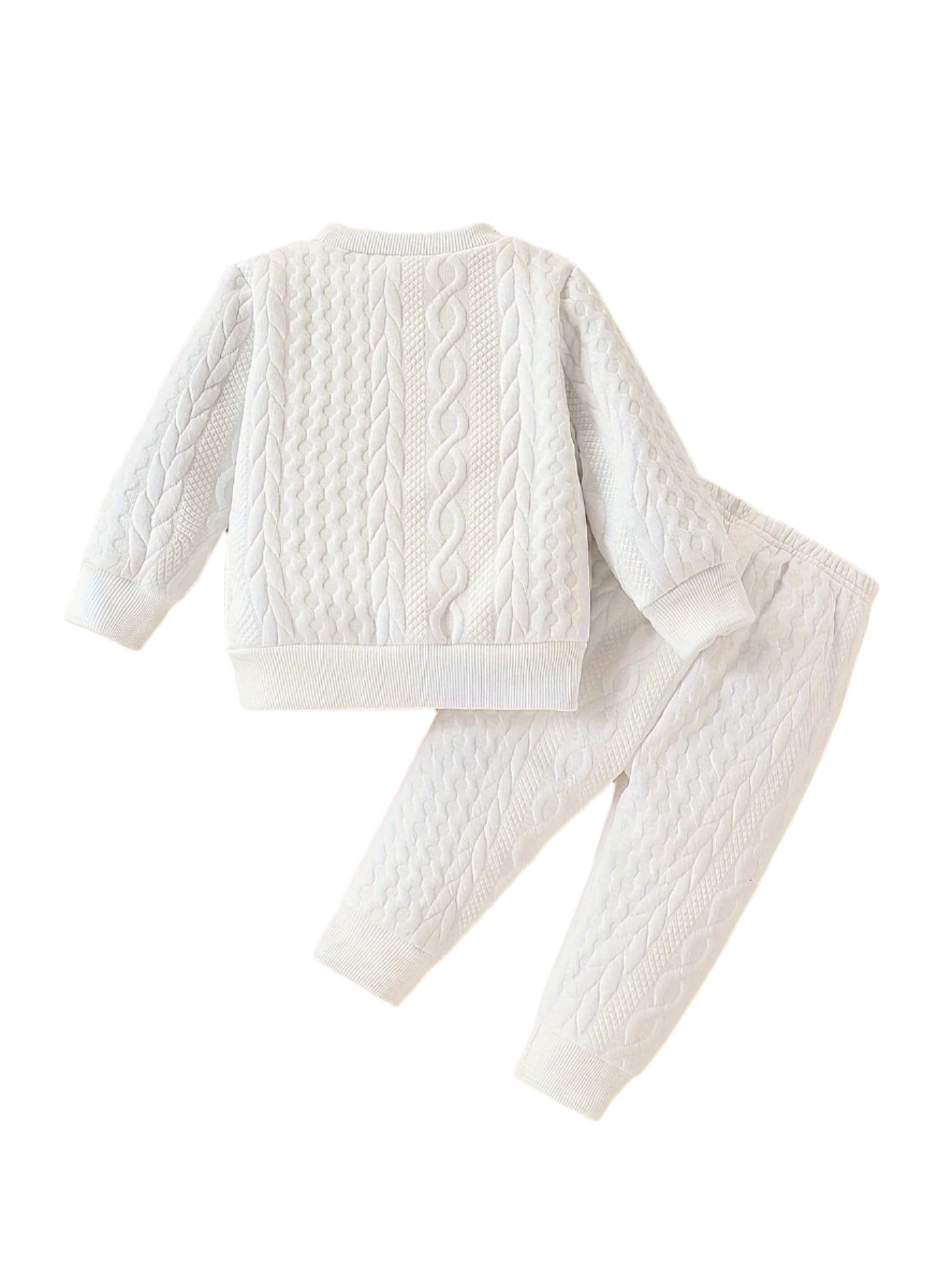 Knit Sweater & Pants Set