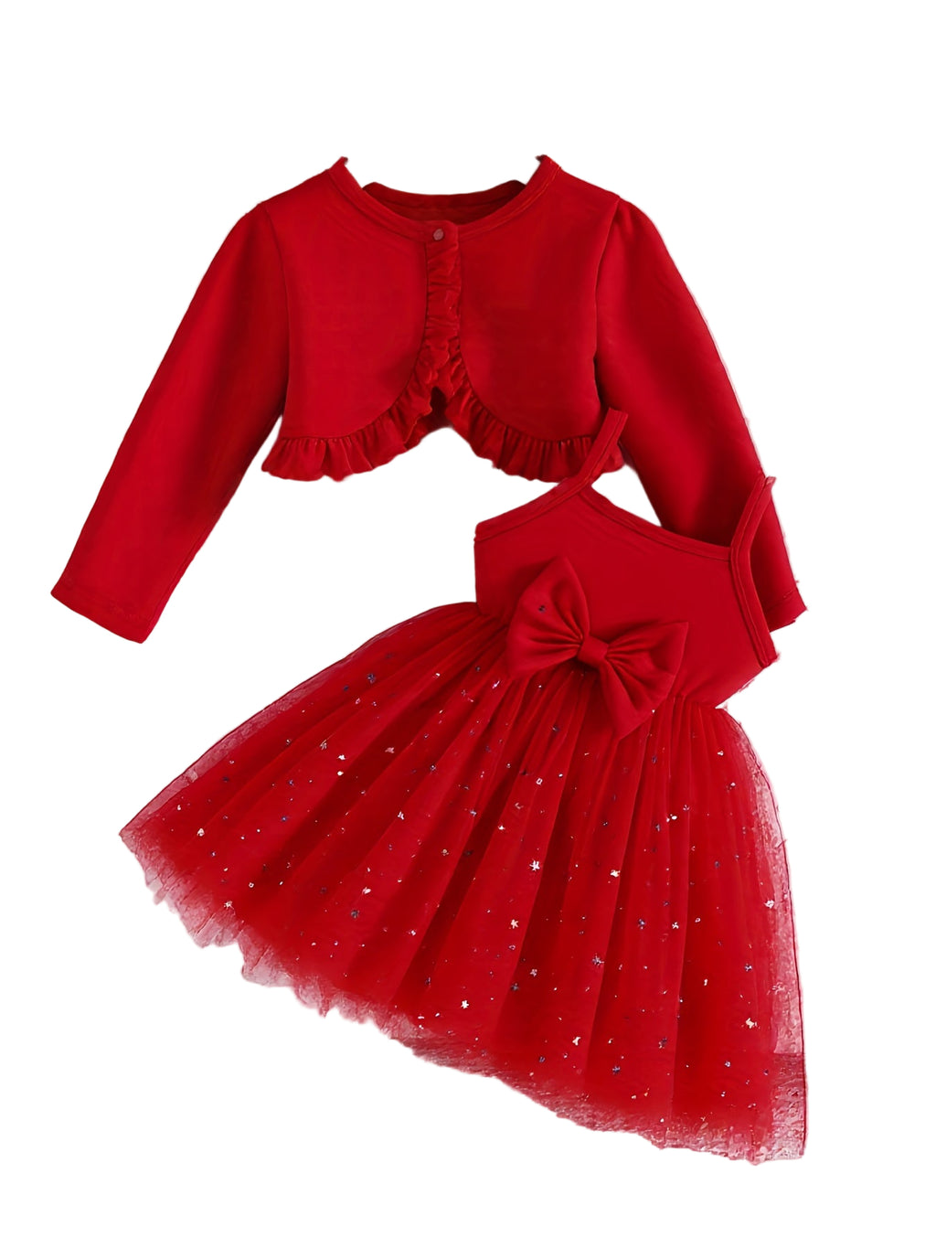 2-Piece Christmas Princess Outfit