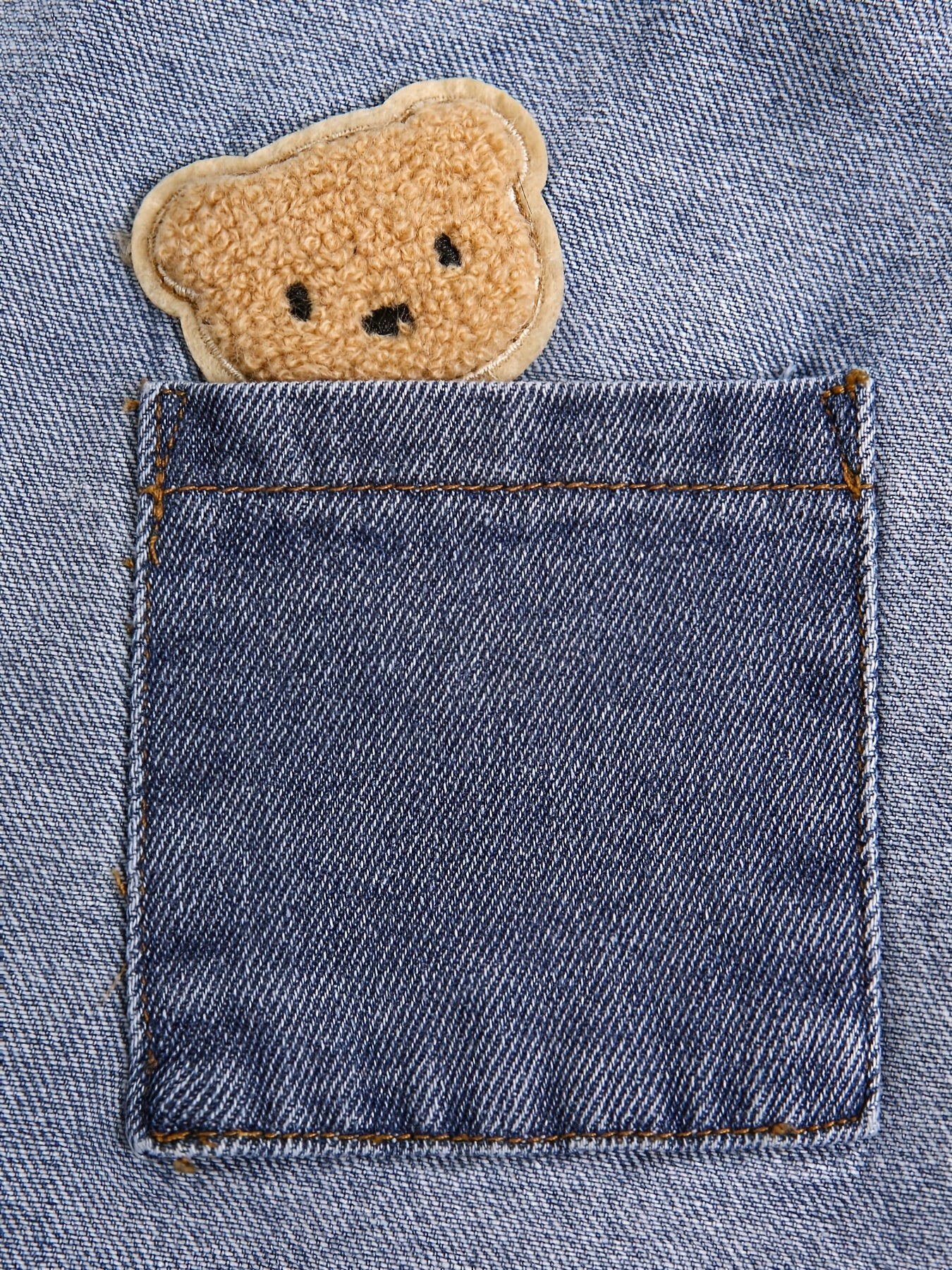 Boys Short Denim Overalls & T-Shirt Set
