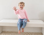 Pixie Bow Denim Pants