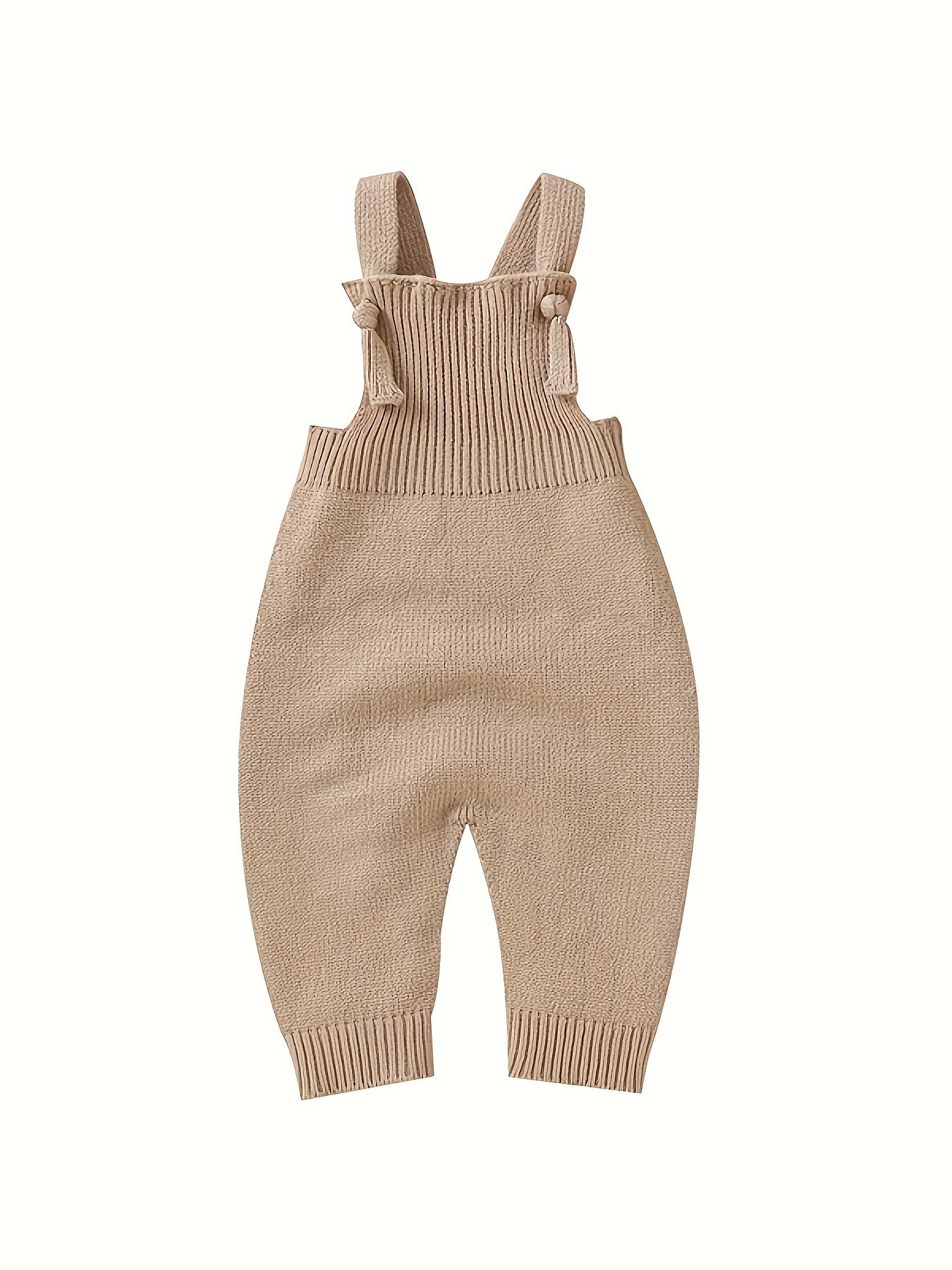 Knit Suspender Romper