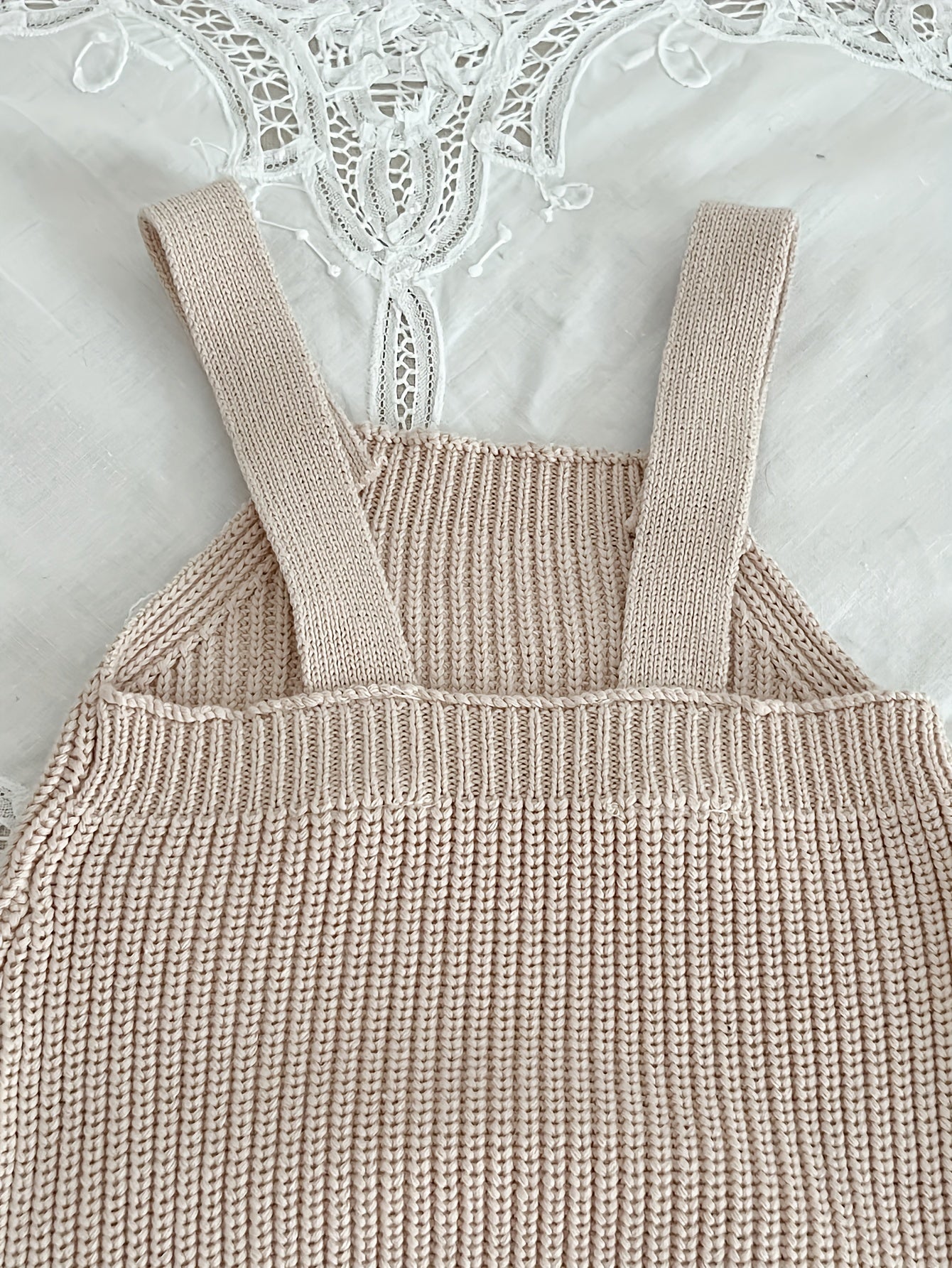 100% Cotton Knit Overalls