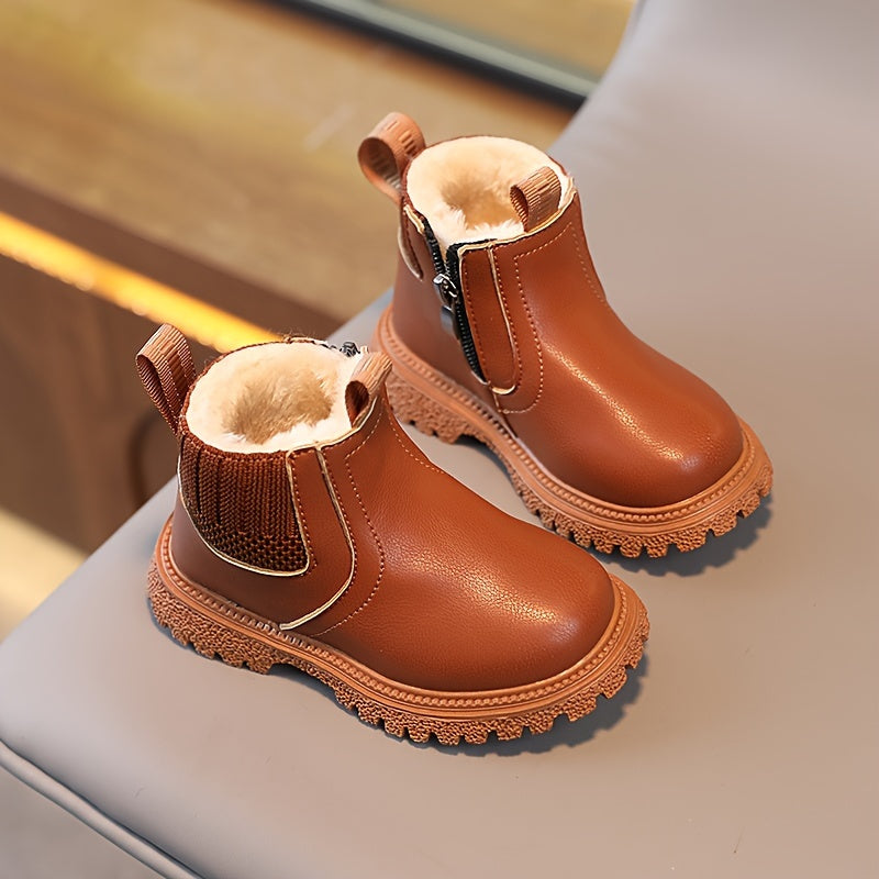 Fleece Lined Ankle Boots