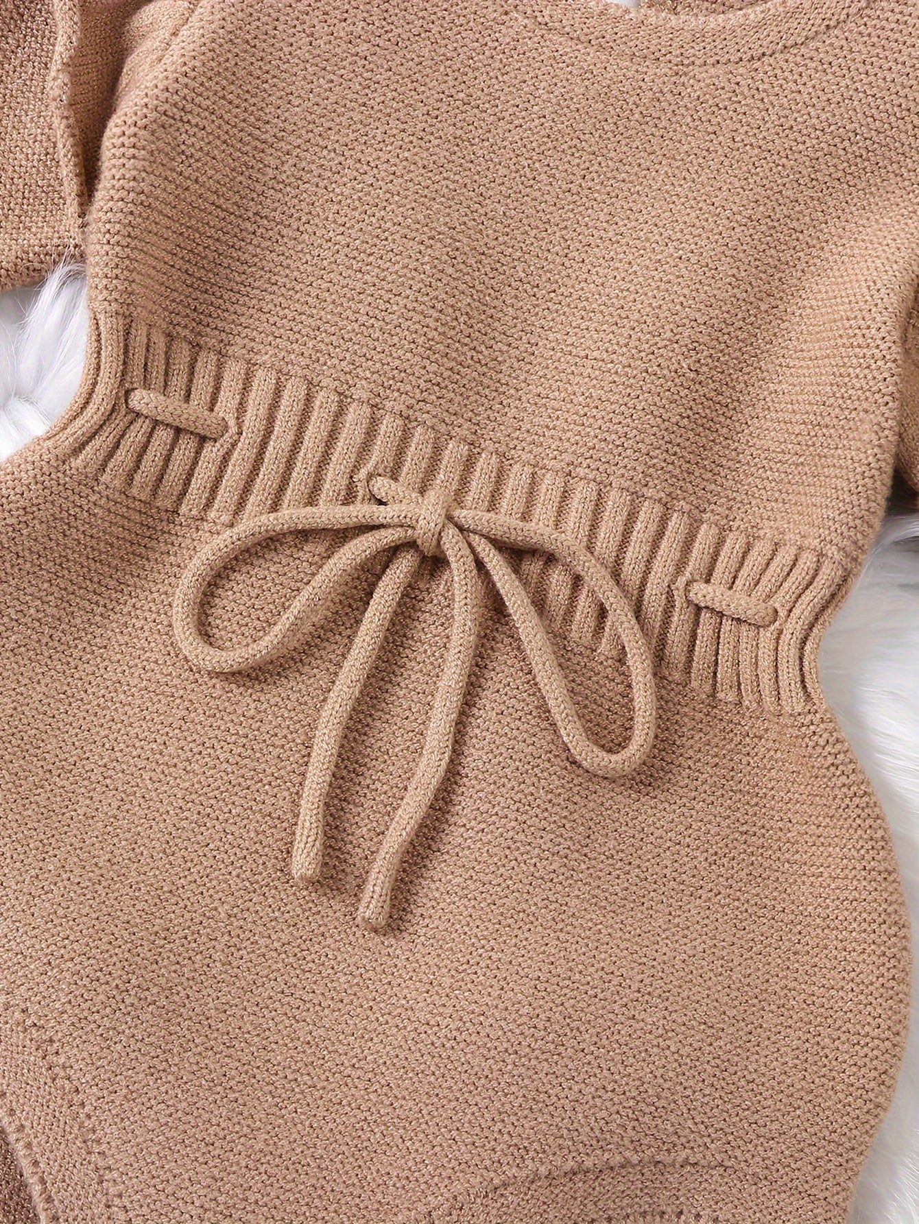 Brown Sweater Jumpsuit