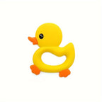 Baby Silicone Teething Rings – Cute Duck Shape