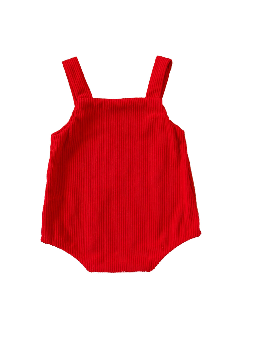 Gingerbread Embroidered Romper