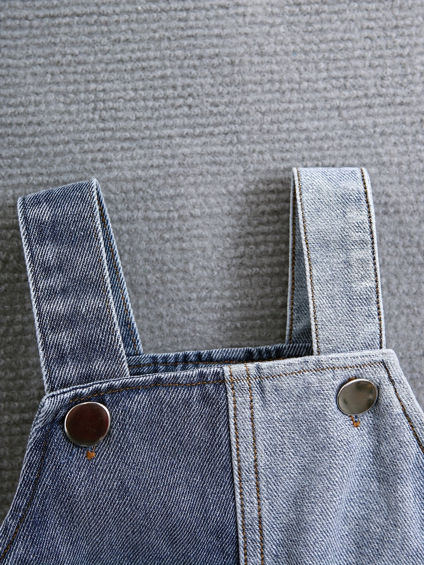Boys Short Denim Overalls & T-Shirt Set
