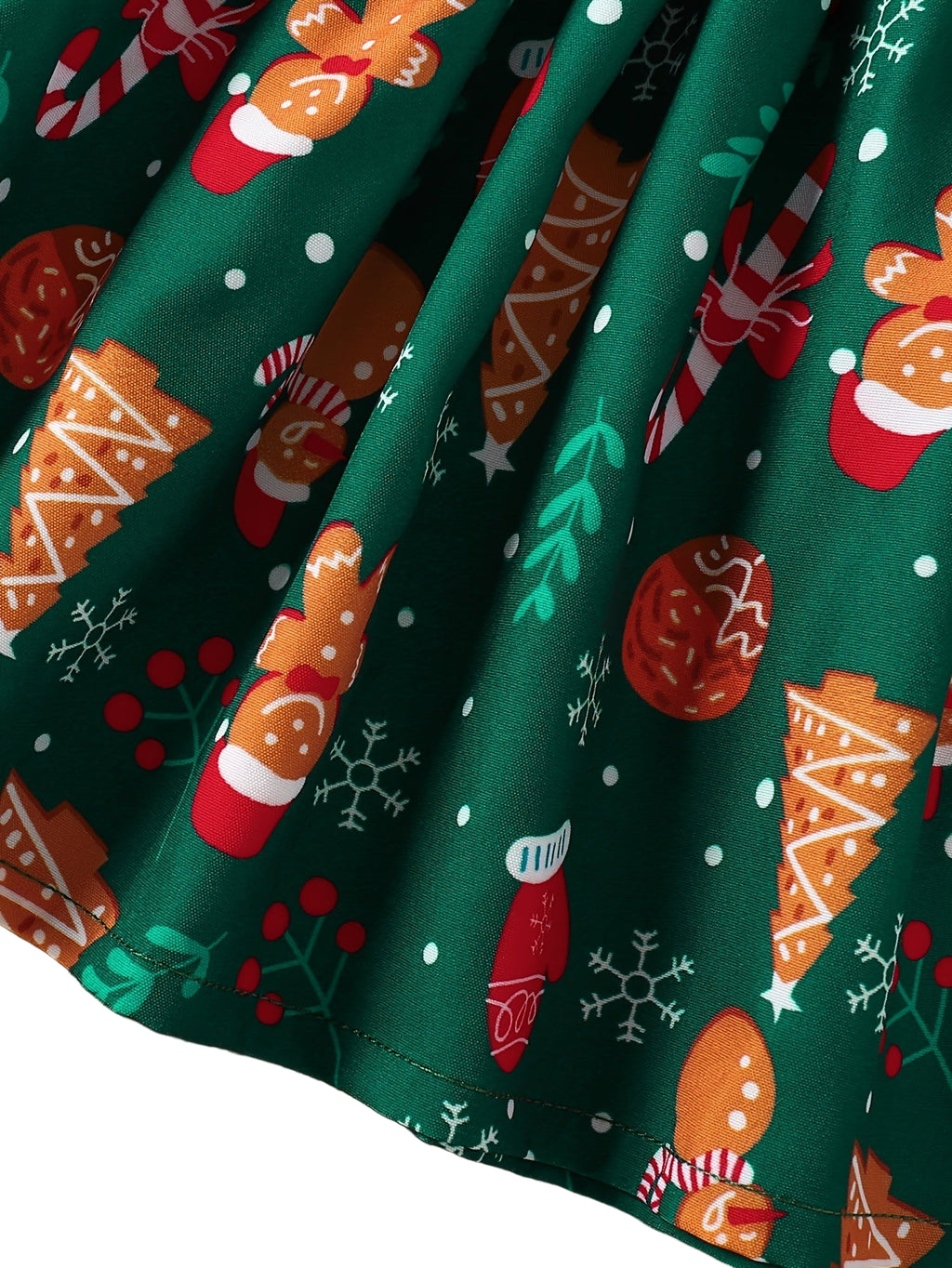 Bow Detail Christmas Dress