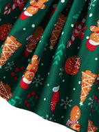 Bow Detail Christmas Dress