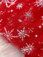 'Santa Baby' Ruffled Christmas Dress