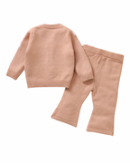Floral Long-Sleeve Knit Set