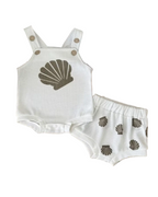 Seaside Shells Romper Set