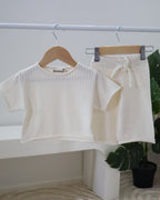 100% Cotton Summer Knit Set