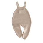 100% Cotton Knit Overalls