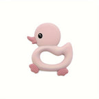 Baby Silicone Teething Rings – Cute Duck Shape