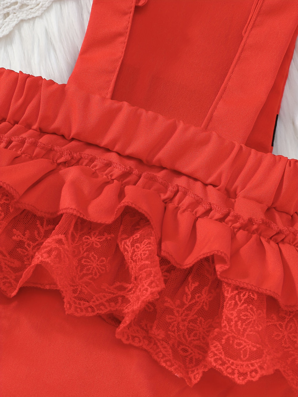 3-Piece Baby Girl Santa Outfit