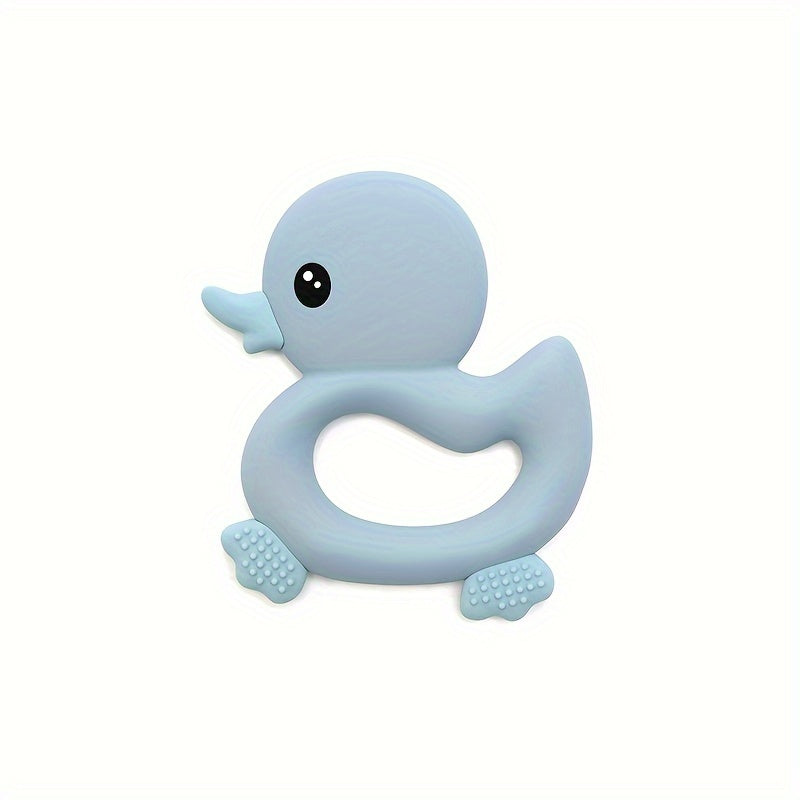 Baby Silicone Teething Rings – Cute Duck Shape