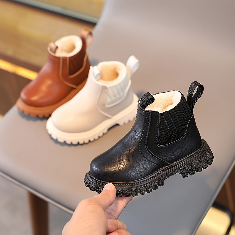 Fleece Lined Ankle Boots