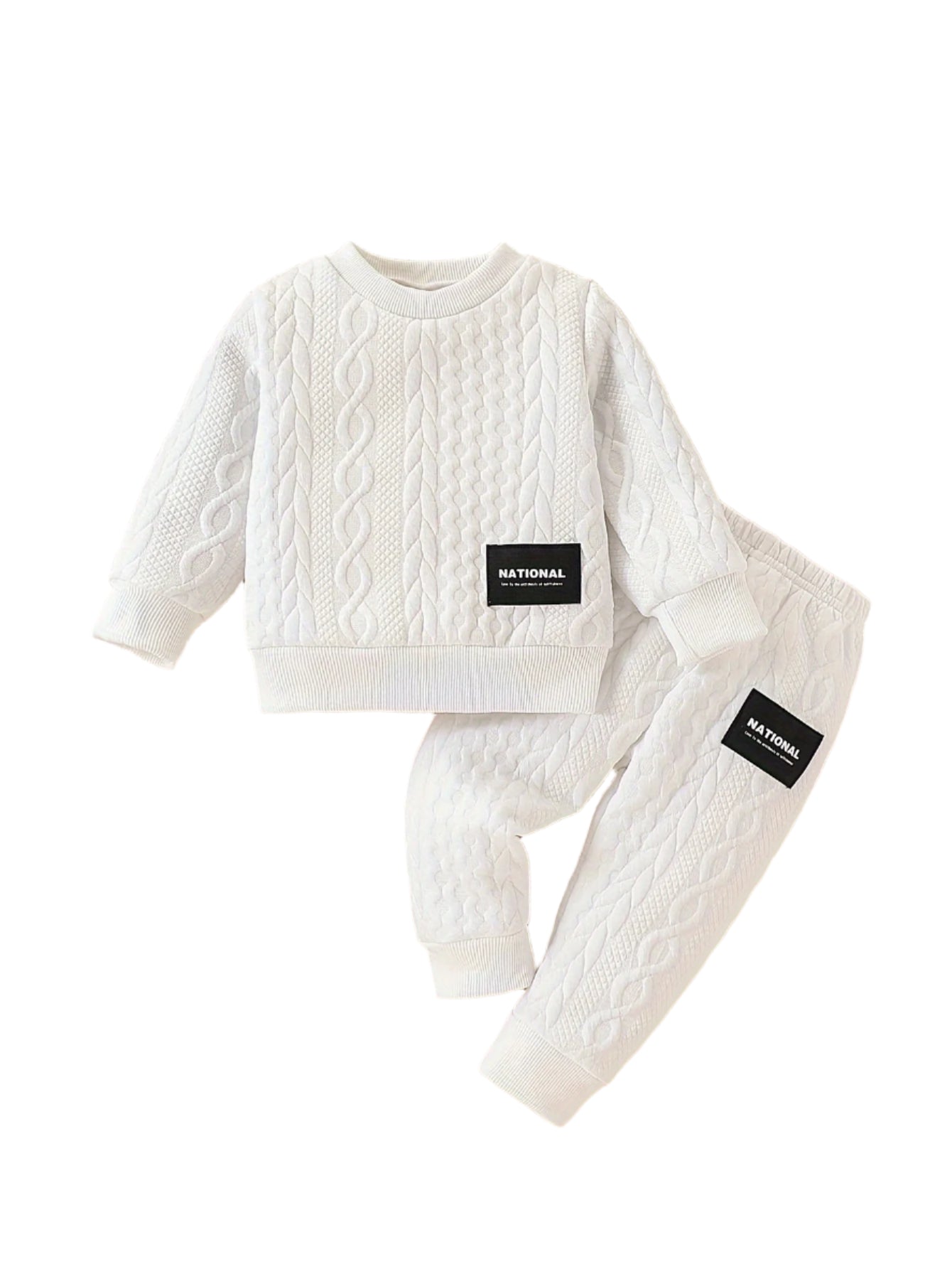 Knit Sweater & Pants Set