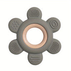 Food-Grade Silicone Wooden Teether Toy