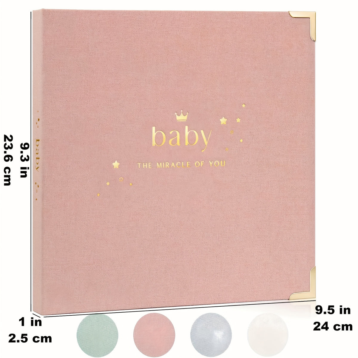 Linen Baby Memory Book – Bambini