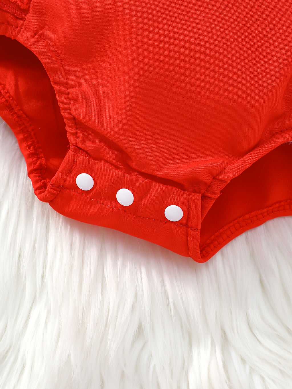 3-Piece Baby Girl Santa Outfit