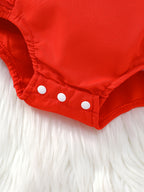 3-Piece Baby Girl Santa Outfit
