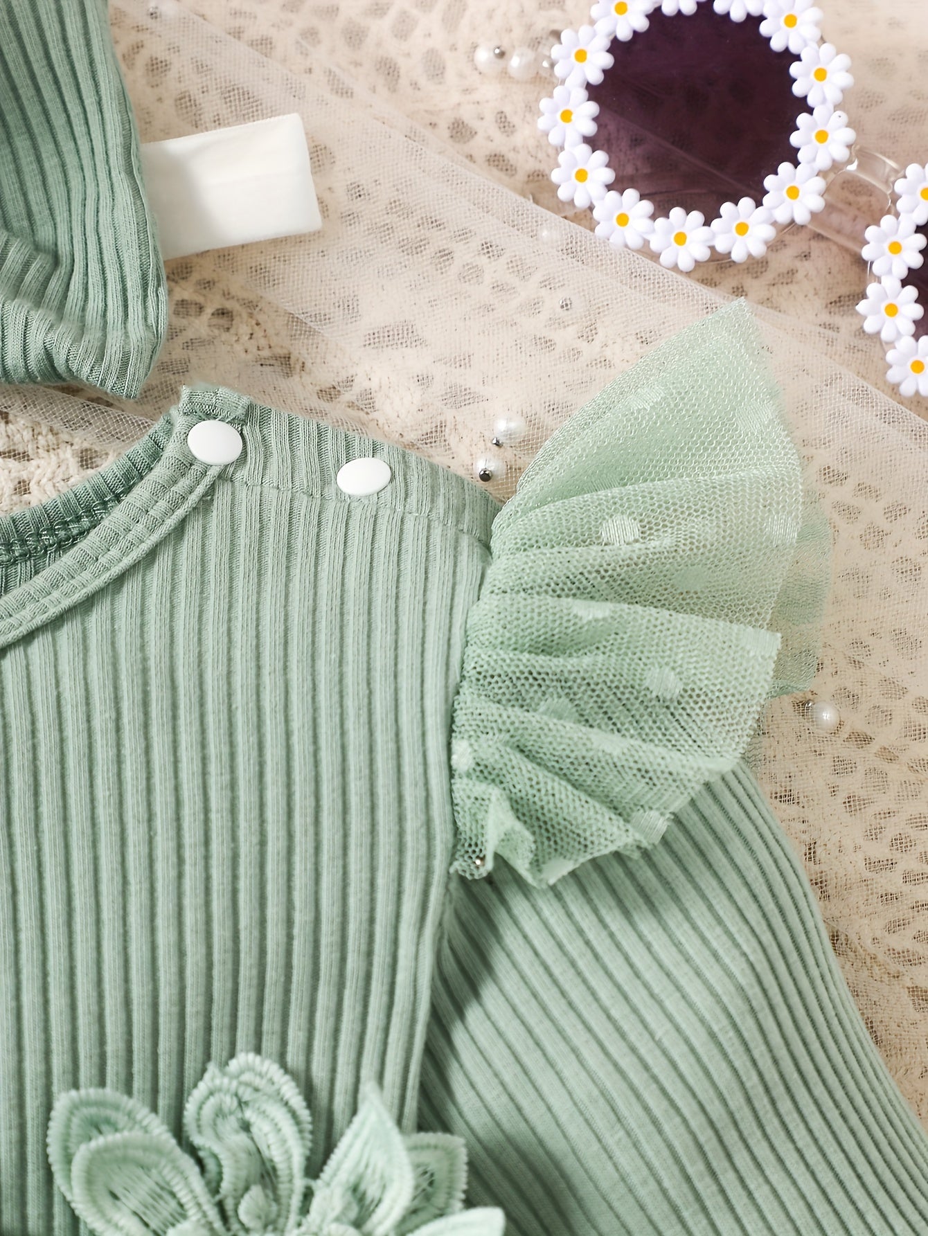 Blossom Beauty Dress Romper and Headband