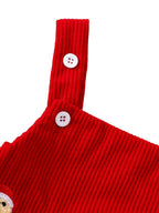 Gingerbread Embroidered Romper